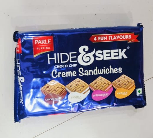 Parle hide & seek 4 fun flavours