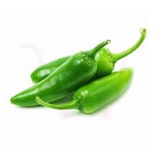 मोटी हरी मिर्च